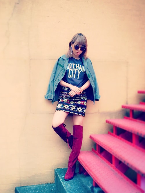 濱内奈々子 使用「number (n)ine(グランジtシ