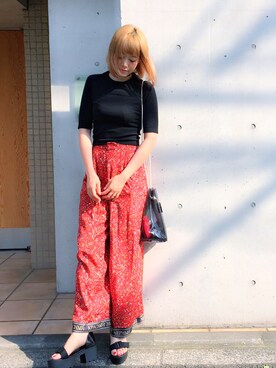 「gvgv」｜濱内奈々子 さん（レディース・164cm）の春コーディネート