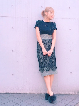 濱内奈々子 さん（レディース・164cm）の秋コーディネート