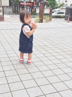 「男気japan」｜「アイテム（その他）」を使った、okuさん（キッズ・80cm）の夏コーディネート