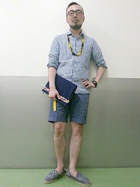 UNITED ARROWS 有楽町店 STAFF 01さん(メンズ・172cm)の夏コーディネート