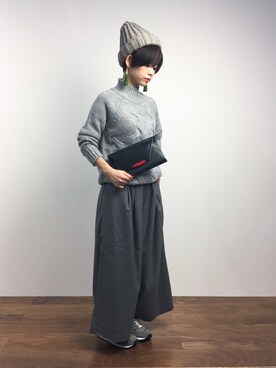 yukiさん（レディース・152cm）の冬コーディネート