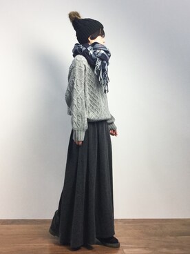 yukiさん（レディース・152cm）の冬コーディネート