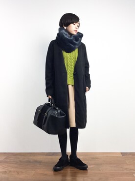 yukiさん（レディース・152cm）の冬コーディネート
