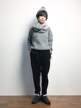 yukiさん（レディース・152cm）の冬コーディネート