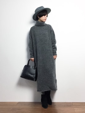 yukiさん（レディース・152cm）の冬コーディネート