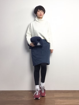 yukiさん（レディース・152cm）の冬コーディネート