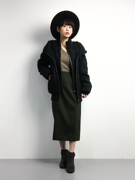 yukiさん（レディース・152cm）の冬コーディネート