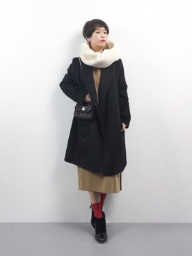 yukiさん（レディース・152cm）の冬コーディネート