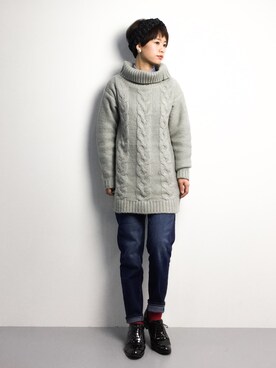 yukiさん（レディース・152cm）の冬コーディネート