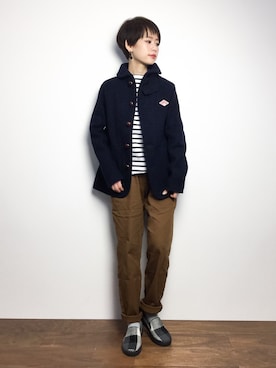 「コート」｜yukiさん（レディース・152cm）の冬コーディネート