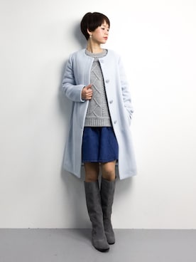 yukiさん（レディース・152cm）の冬コーディネート