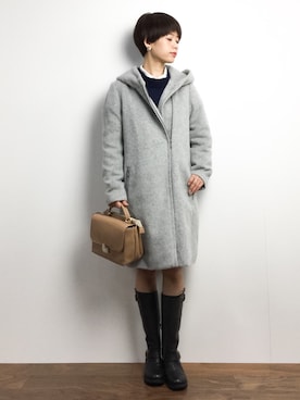 yukiさん(レディース・152cm)の冬コーディネート