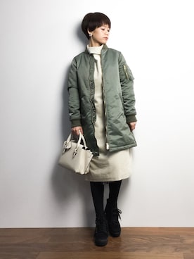 yukiさん（レディース・152cm）の冬コーディネート