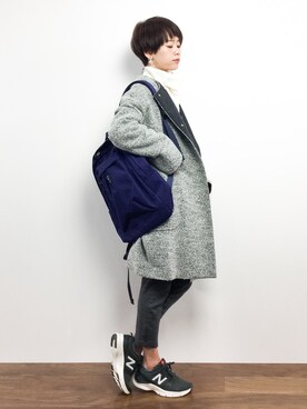 yukiさん（レディース・152cm）の冬コーディネート