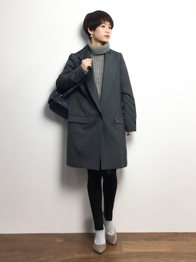 yukiさん（レディース・152cm）の冬コーディネート