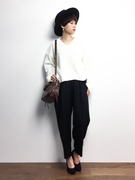 yukiさん（レディース・152cm）の冬コーディネート