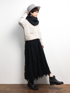 yukiさん（レディース・152cm）の冬コーディネート