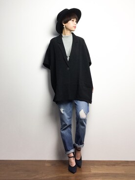 yukiさん（レディース・152cm）の冬コーディネート