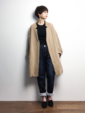 yukiさん(レディース・152cm)の冬コーディネート