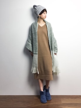 yukiさん(レディース・152cm)の冬コーディネート