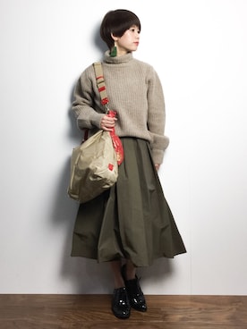 yukiさん（レディース・152cm）の冬コーディネート