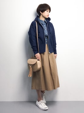 yukiさん(レディース・152cm)の冬コーディネート