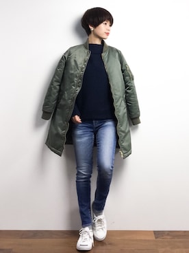 yukiさん（レディース・152cm）の冬コーディネート