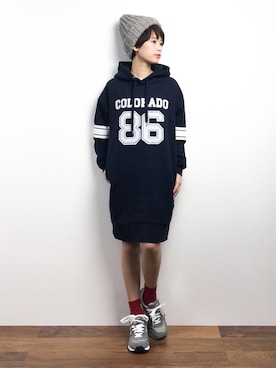 yukiさん（レディース・152cm）の冬コーディネート