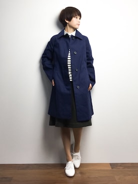 「OLIVE des OLIVE（オリーブデオリーブ）のアイテム」を使った、yukiさん（レディース・152cm）の冬コーディネート