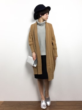 yukiさん（レディース・152cm）の冬コーディネート