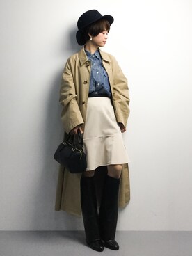 yukiさん（レディース・152cm）の冬コーディネート