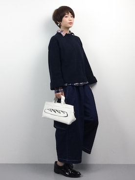 「春コート」｜yukiさん（レディース・152cm）の冬コーディネート