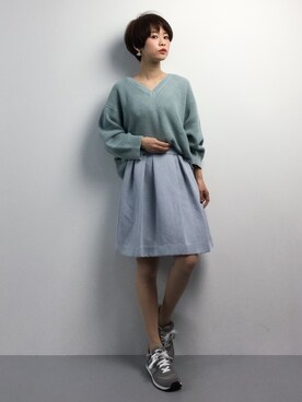 yukiさん（レディース・152cm）の冬コーディネート