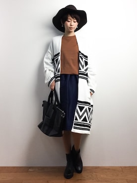 yukiさん（レディース・152cm）の冬コーディネート