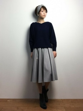 yukiさん（レディース・152cm）の冬コーディネート