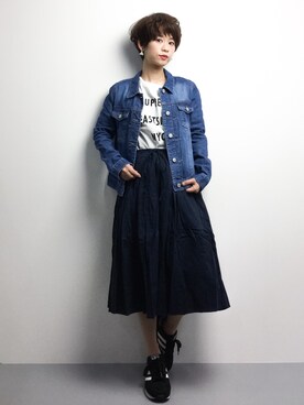 yukiさん(レディース・152cm)の冬コーディネート