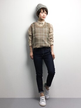 yukiさん（レディース・152cm）の冬コーディネート