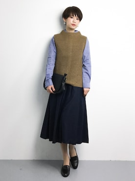 yukiさん(レディース・152cm)の冬コーディネート