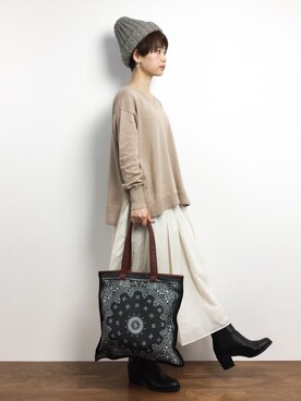 yukiさん（レディース・152cm）の冬コーディネート
