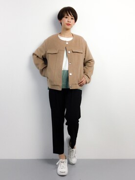 yukiさん（レディース・152cm）の冬コーディネート