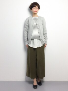 「アイテム（アンサンブル）」を使った、yukiさん（レディース・152cm）の春コーディネート