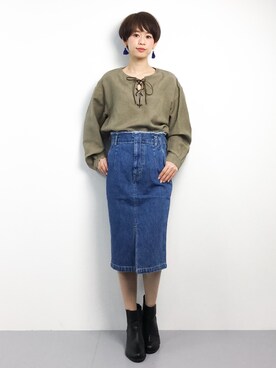 yukiさん(レディース・152cm)の春コーディネート