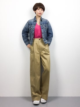 yukiさん（レディース・152cm）の春コーディネート