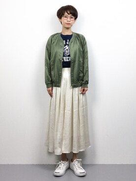 yukiさん（レディース・152cm）の春コーディネート