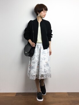 「WILLSELECTION（ウィルセレクション）のアイテム」を使った、yukiさん（レディース・152cm）の春コーディネート