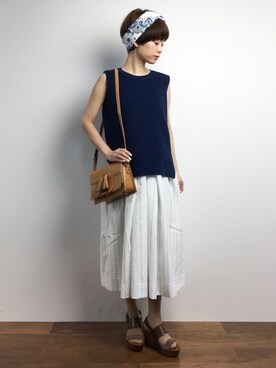 yukiさん（レディース・152cm）の春コーディネート