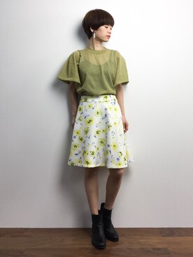 yukiさん（レディース・152cm）の春コーディネート
