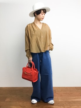 yukiさん（レディース・152cm）の春コーディネート