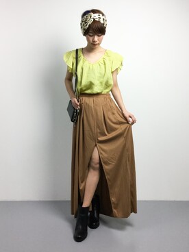 yukiさん（レディース・152cm）の春コーディネート